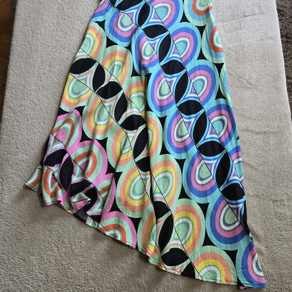 By Anthropologie Kenzie Asymmetrical Dress Size 6 - Picture 11 of 16